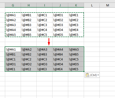 Как быстро переносить данные в Excel