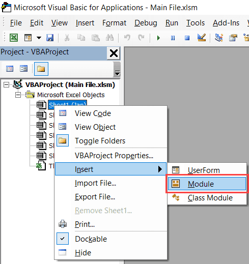 Как разделить файл Excel на отдельные файлы (по листам)