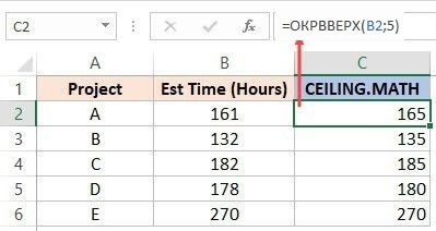 Округление чисел до целого или кратного в Excel