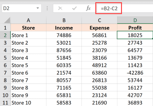 Как скрыть функции в ячейках Excel